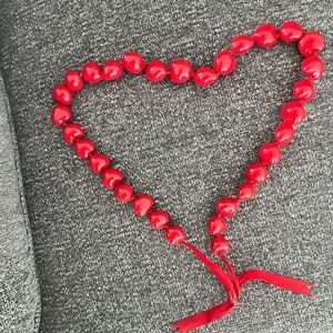 Red Bead Decoration - Christmas, Home, etc.